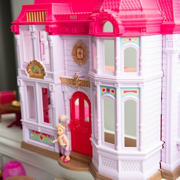 Fisher Price Loving Family Doll House Grand Manor Mansion with 22 Accessories! - Picture 7 of 11